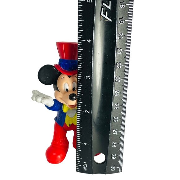 Vintage Mickey Mouse Epcot Center Figure In Patriotic Outfit - Picture 9 of 9